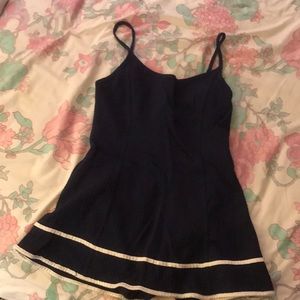 90s One piece swim set with wrap